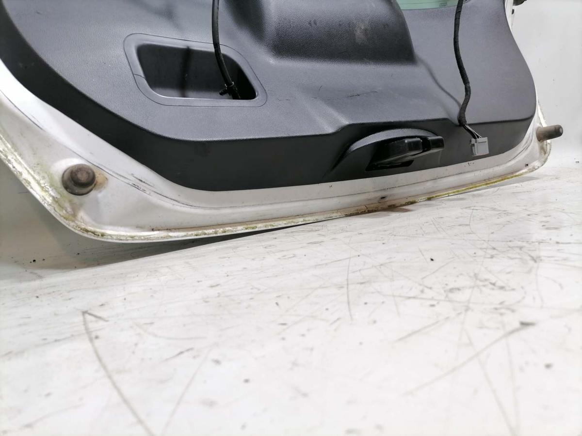 Ford Fiesta JA8 original Heckklappe mit Heckscheibe Frost Wei&szlig; Bj.2011